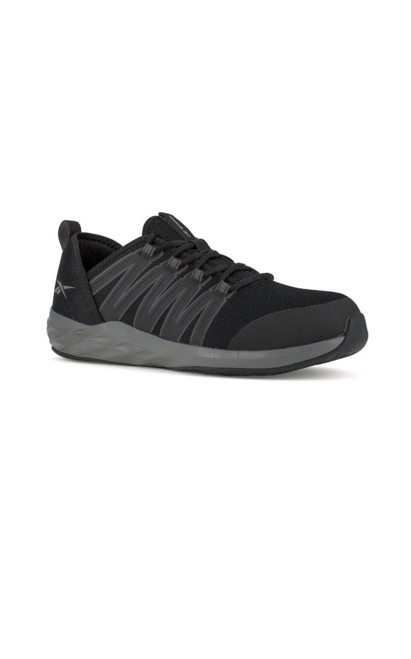 Reebok Men's Astroride Work Athletic Work Shoe Black/Dark Grey 12M